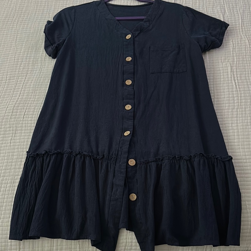 Stylish Navy Dress